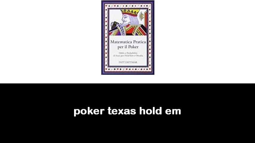 libri sul poker Texas Hold’em