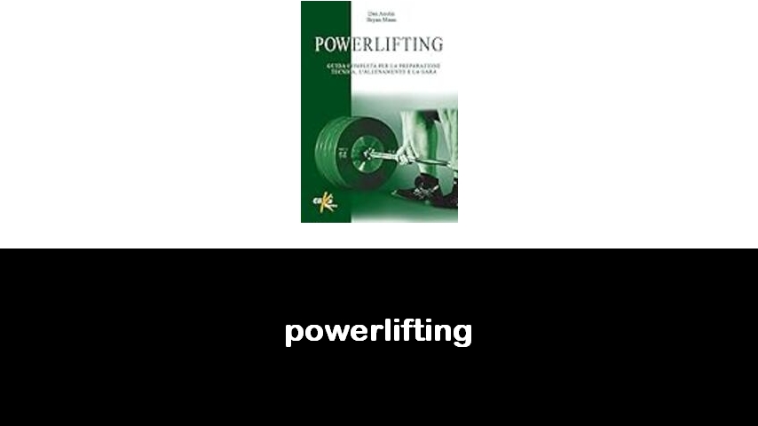 libri sul powerlifting