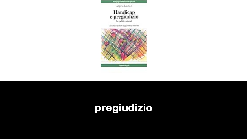 libri sul pregiudizio