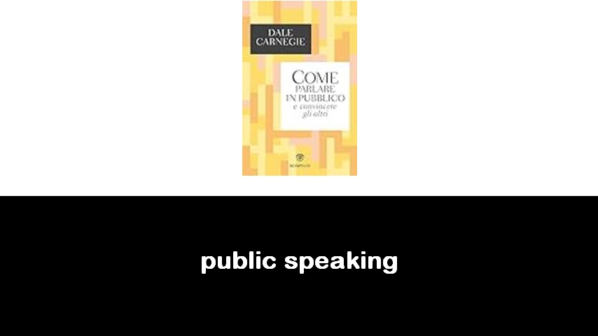 libri sul public speaking