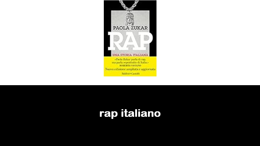 libri sul rap italiano