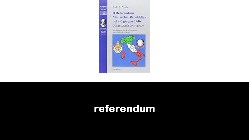 libri sul referendum