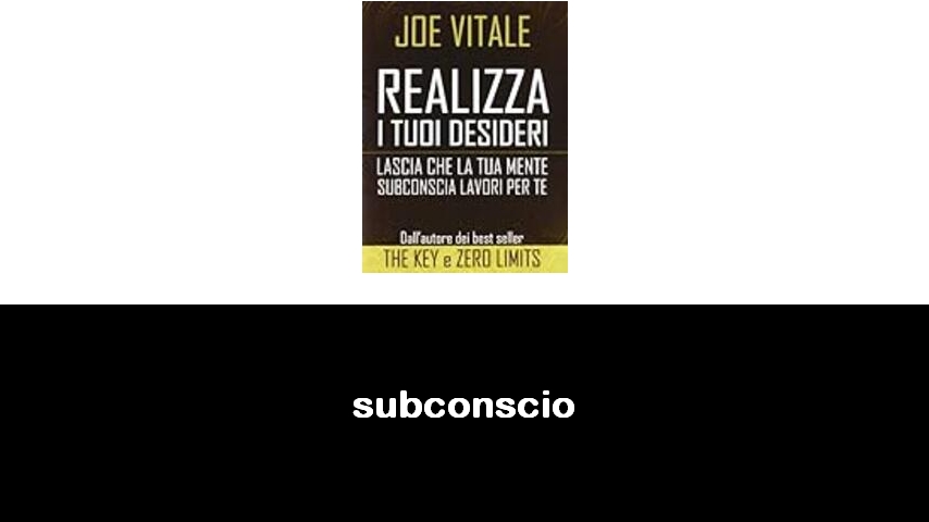 libri sul subconscio