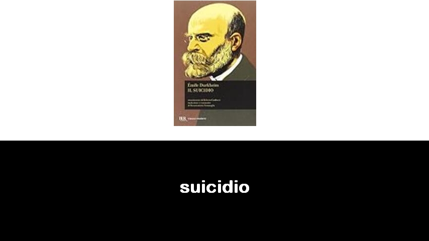 libri sul suicidio