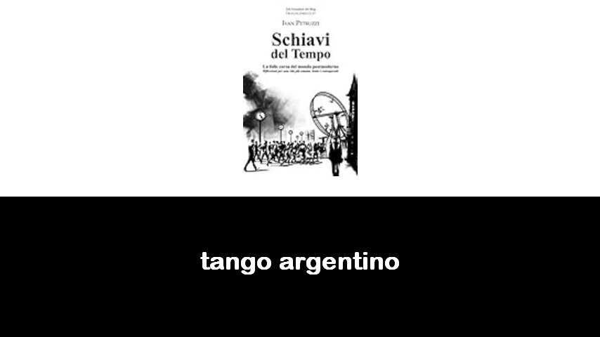 libri sul tango argentino