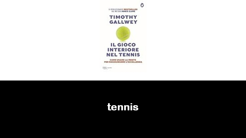 libri sul tennis