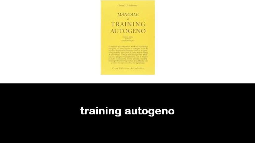 libri sul training autogeno