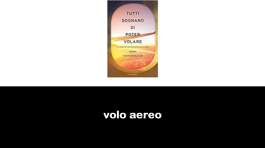 libri sul volo aereo