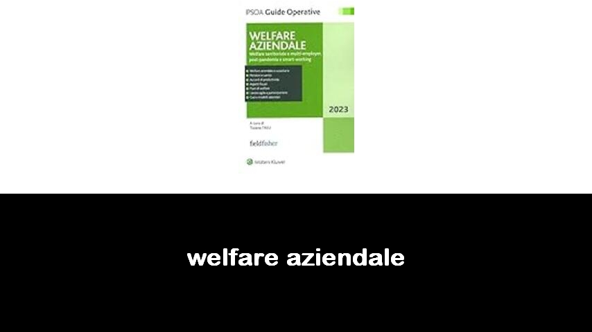 libri sul welfare aziendale