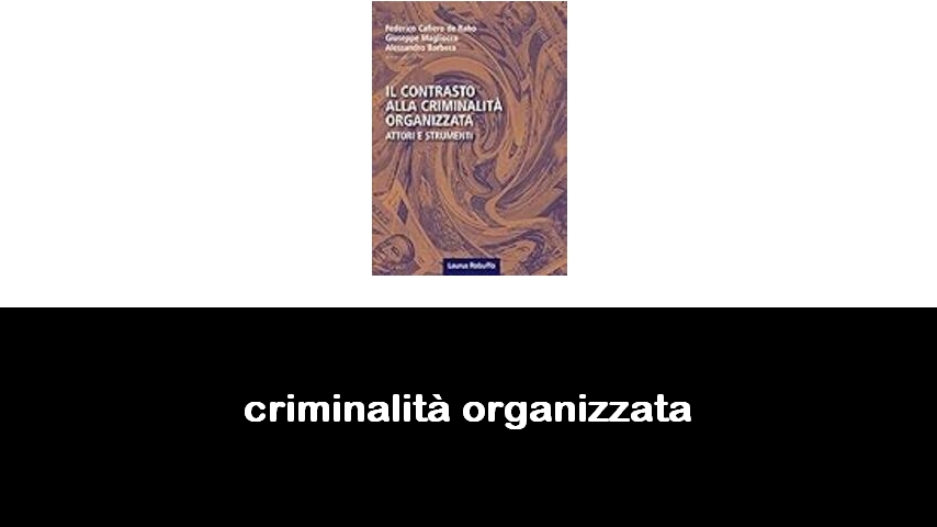 libri sulla criminalità organizzata