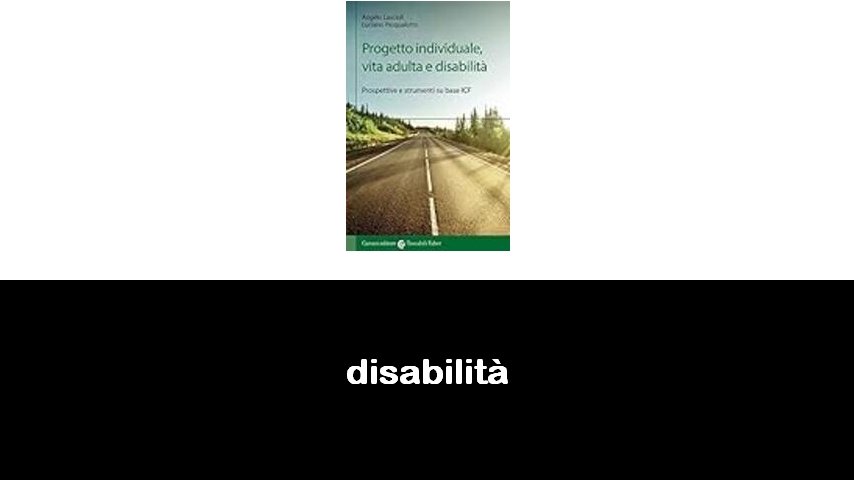 libri sulla disabilità