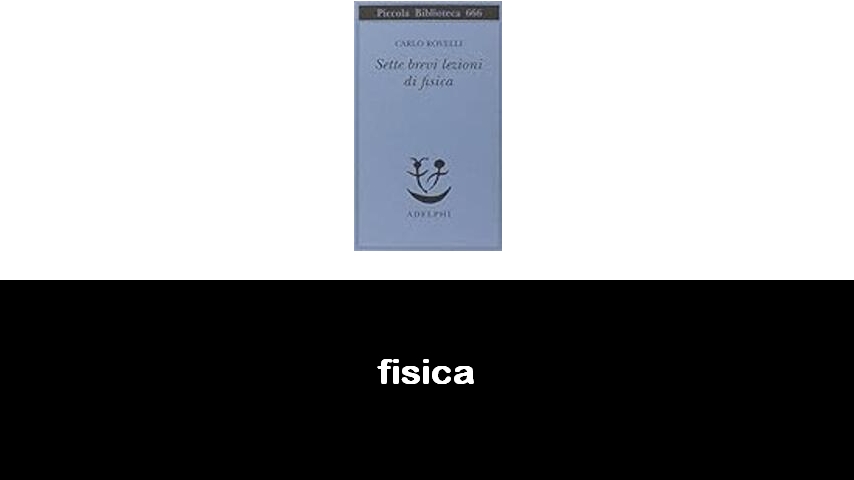 libri sulla fisica