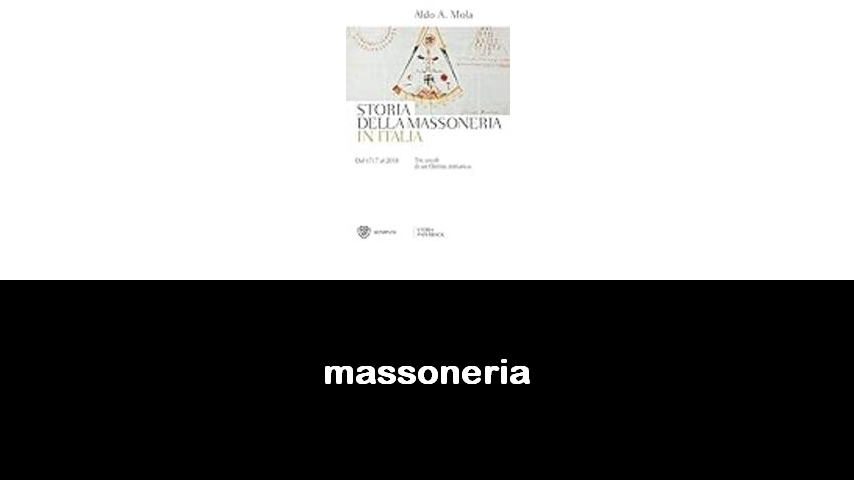 libri sulla massoneria