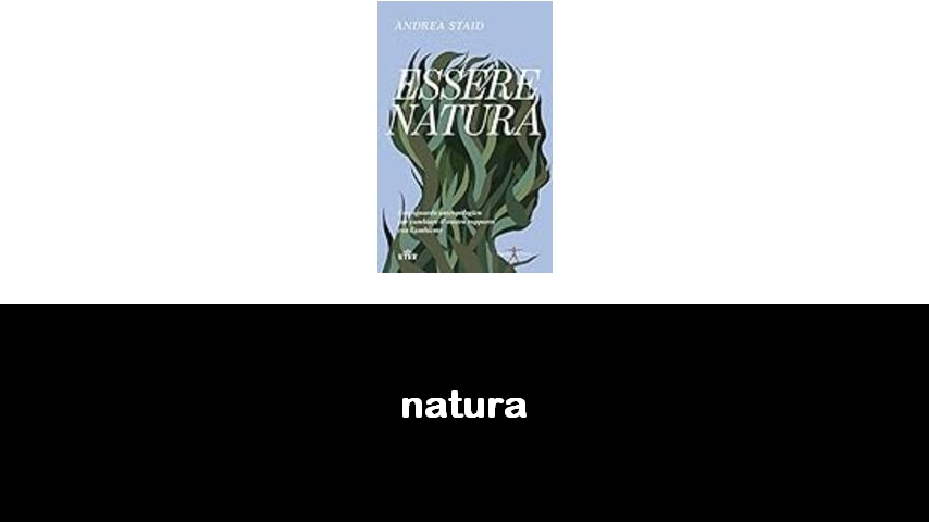 libri sulla natura