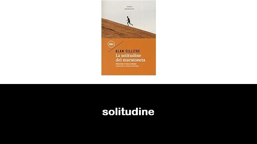 libri sulla solitudine