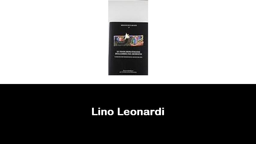 libri di Lino Leonardi