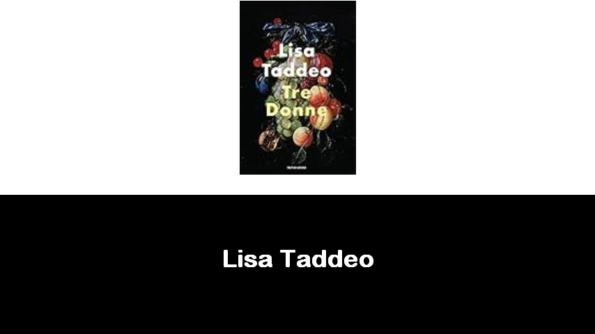 libri di Lisa Taddeo