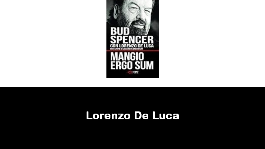 libri di Lorenzo De Luca