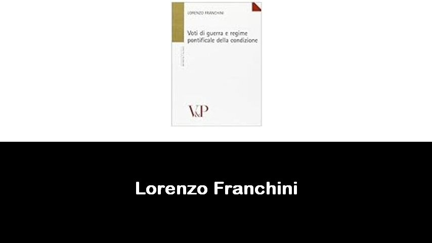 libri di Lorenzo Franchini