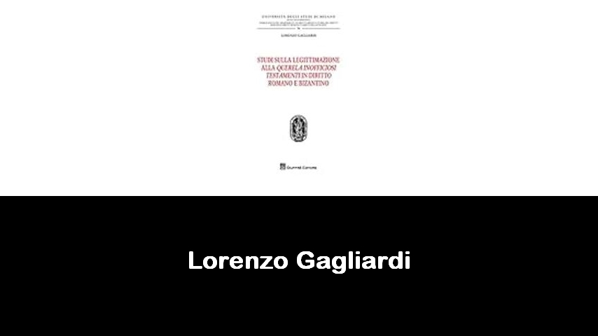 libri di Lorenzo Gagliardi