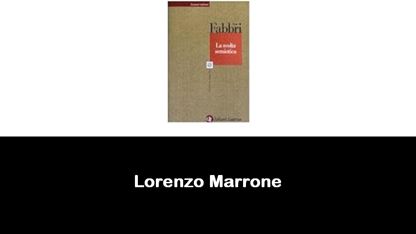 libri di Lorenzo Marrone