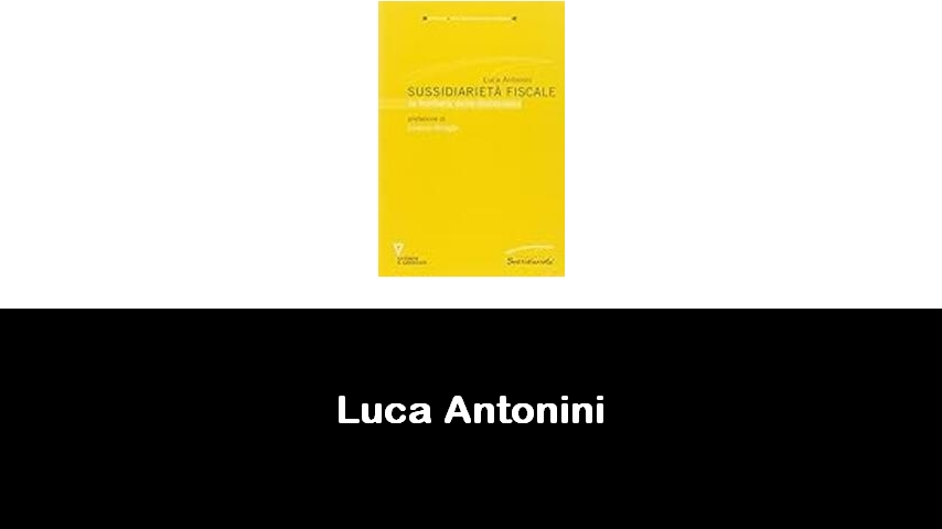 libri di Luca Antonini