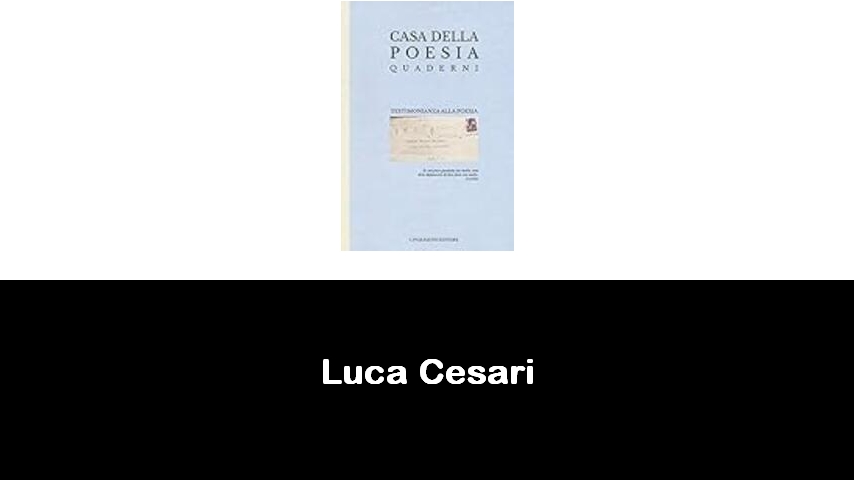 libri di Luca Cesari