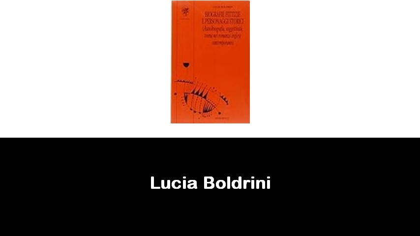 libri di Lucia Boldrini