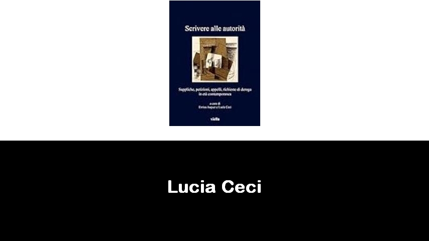 libri di Lucia Ceci