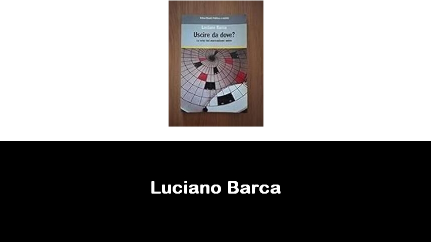 libri di Luciano Barca