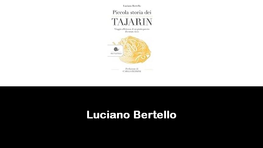 libri di Luciano Bertello