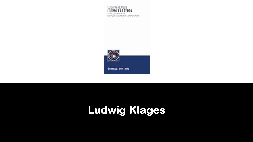 libri di Ludwig Klages