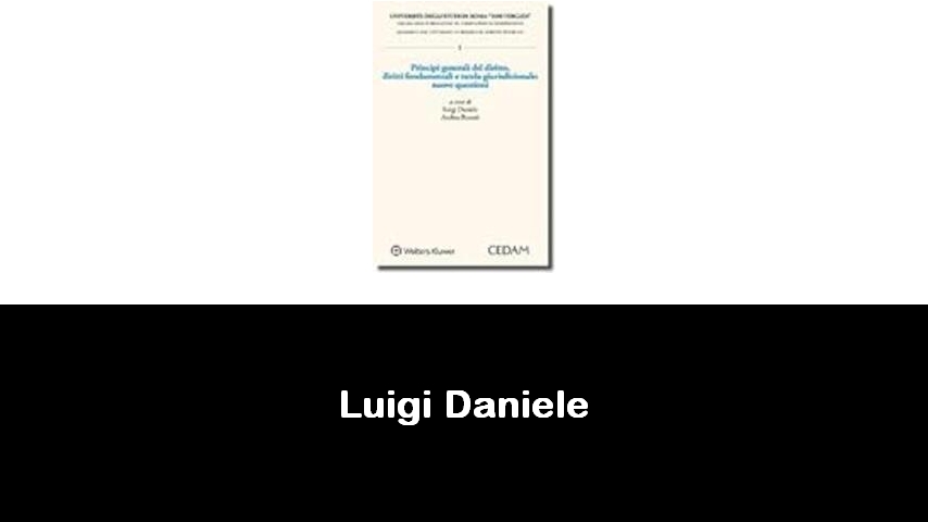 libri di Luigi Daniele