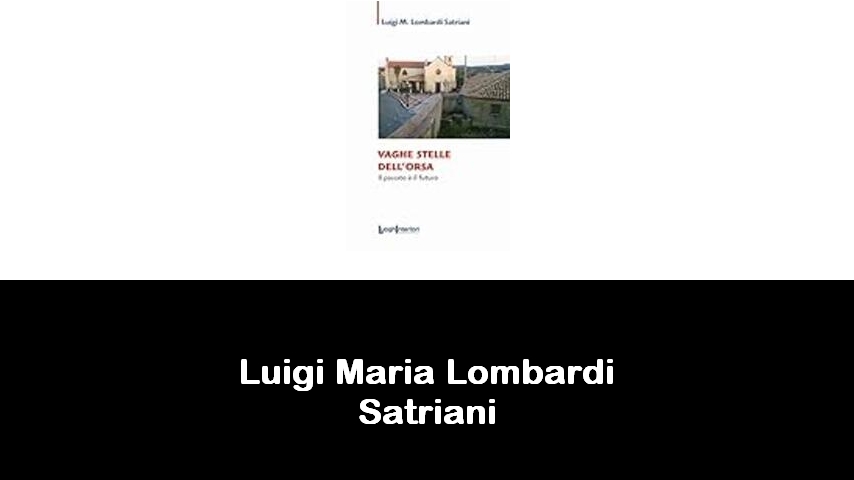 libri di Luigi Maria Lombardi Satriani