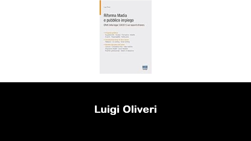 libri di Luigi Oliveri