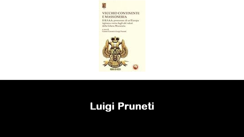 libri di Luigi Pruneti