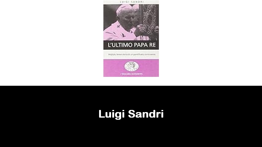 libri di Luigi Sandri