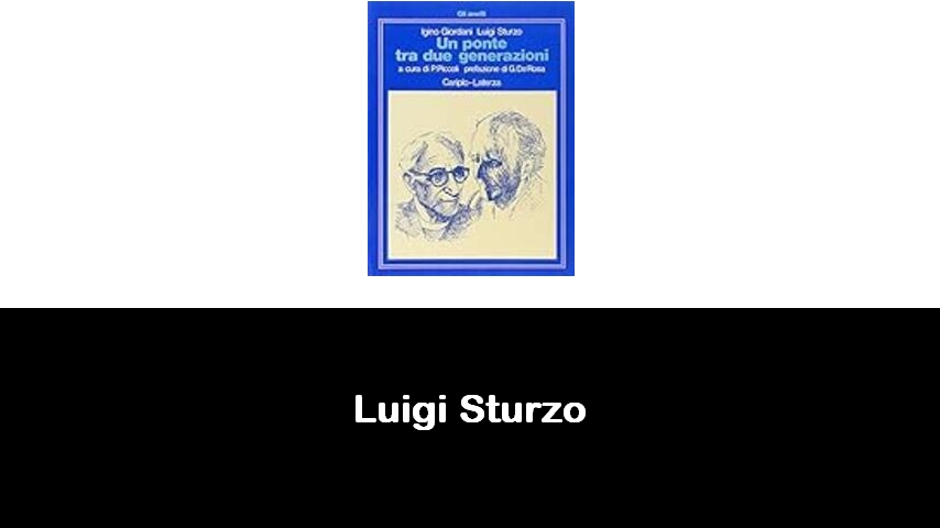 libri di Luigi Sturzo