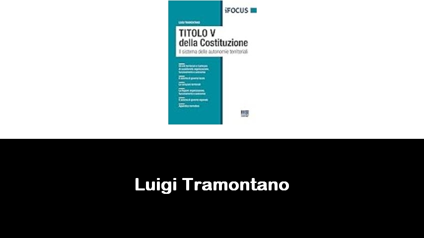 libri di Luigi Tramontano