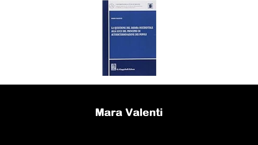 libri di Mara Valenti