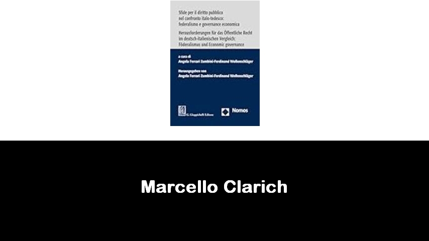 libri di Marcello Clarich