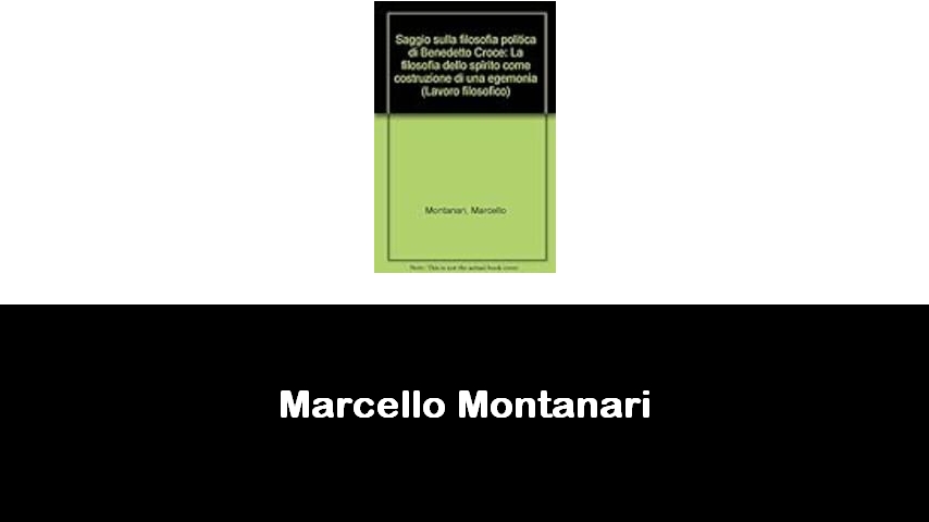 libri di Marcello Montanari