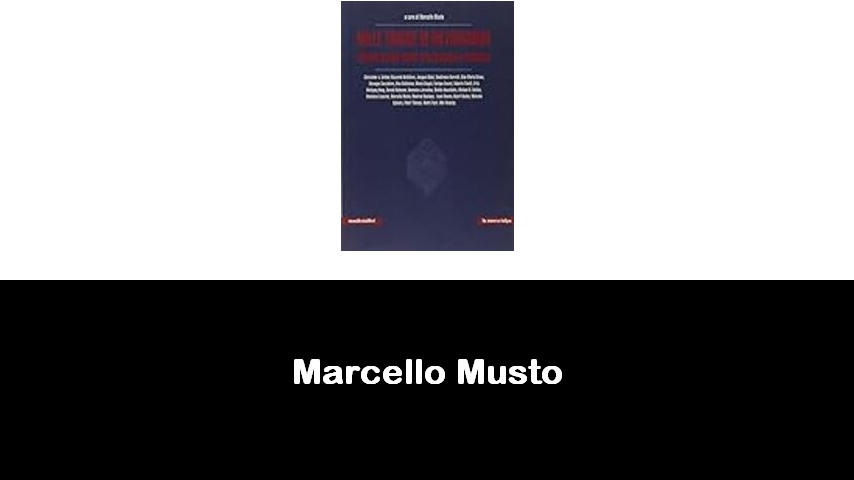 libri di Marcello Musto