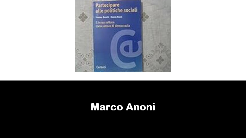 libri di Marco Anoni