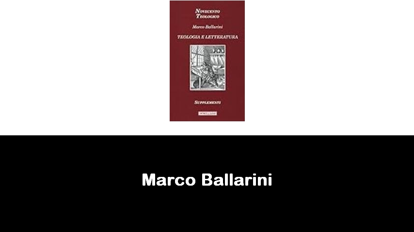 libri di Marco Ballarini