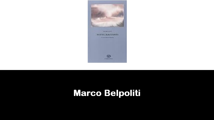 libri di Marco Belpoliti