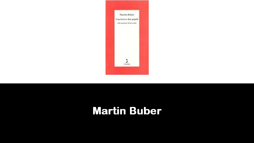 libri di Martin Buber