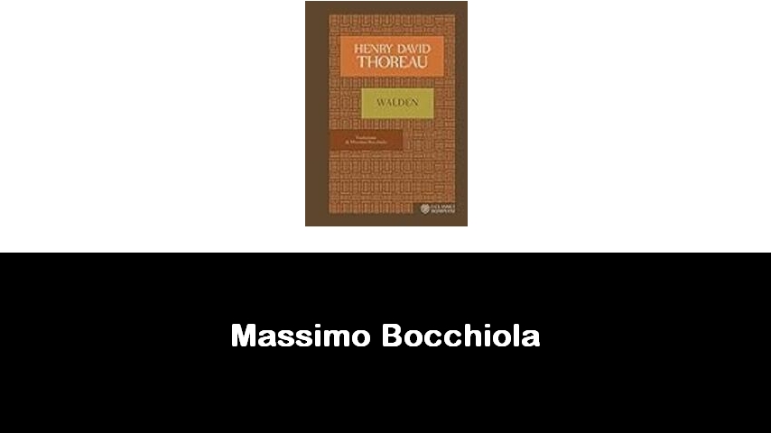 libri di Massimo Bocchiola