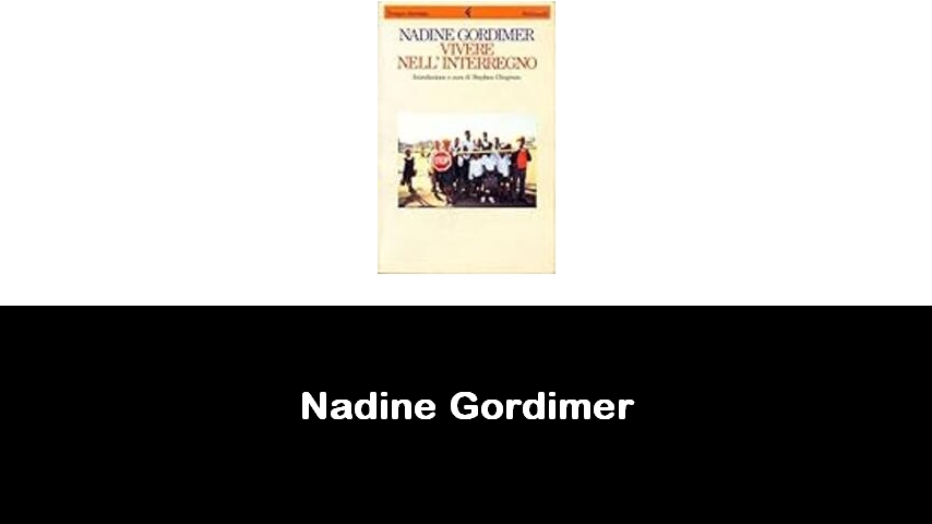 libri di Nadine Gordimer