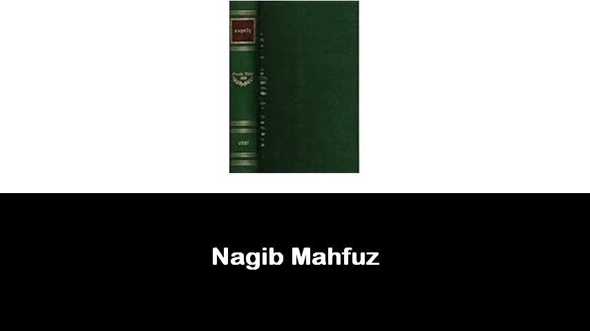 libri di Nagib Mahfuz